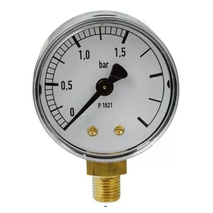 Manomètre gaz radial 0 à 1.5 bar M 10x100