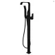 Mitigeur Bain Douche Sur pied DALY NOIR MAT ODESIGN