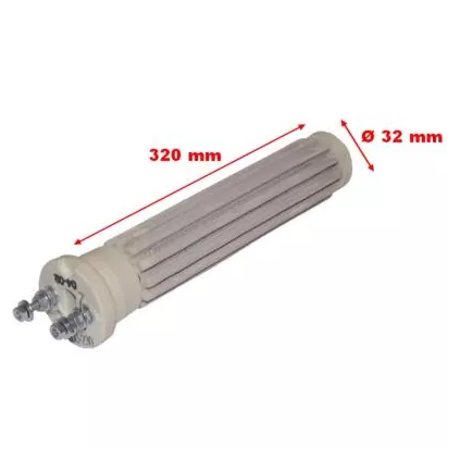 Résistance stéatïte 1500Wts D32x320L Monophasé