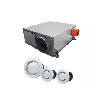 VMC Hygro extra-plat 160 HY Caisson seul AXELAIR