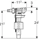 Robinet flotteur UNIFILL GEBERIT 240.700.00.1 - eco-bricolage