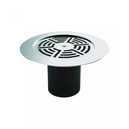 Grille Marguerite Inox D90 Pour Bonde douche