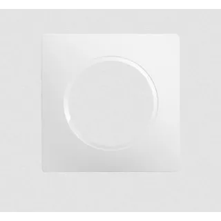 Plaque de finition 1 Poste Casual EVO Blanc