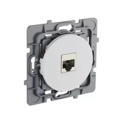 Mécanisme Casual EVO RJ45 Blanc