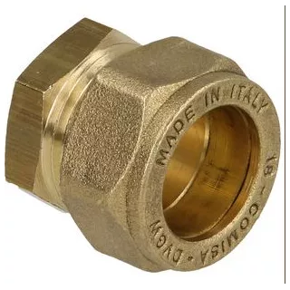 Raccord Bouchon Cuivre Bicone