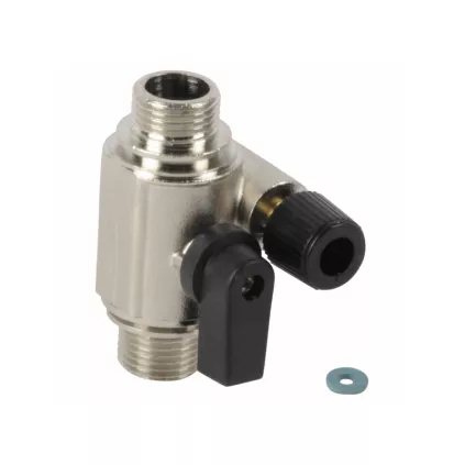 Vanne remplissage noire plaque de raccordement dua UNICAL 3535