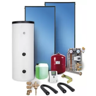 Chauffe eau Solaire 300L 2 Panneaux SUNEX SX2,51 5,02 m²