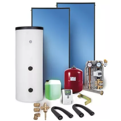 Chauffe eau Solaire 300L 2 Panneaux SUNEX SX2,51 5,02 m²