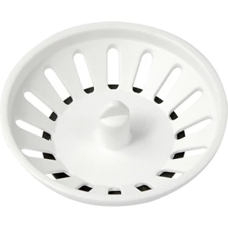Panier de bonde Evier 80 mm Blanc NICOLL
