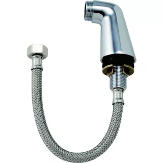 Jeux de Colonnette Baignoire M 3/4 avec flexible de raccordement 1/2