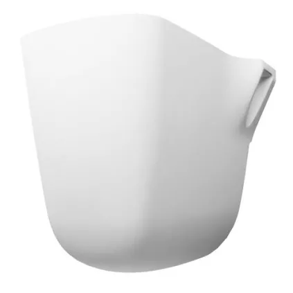 Lavabo Suspendu Blanc Semi-colonne NF 60x50cm