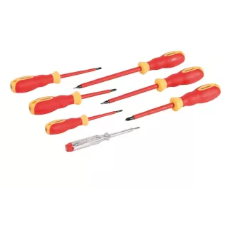 Lot de 7 tournevis électricien BI-MATIERE TECHIT