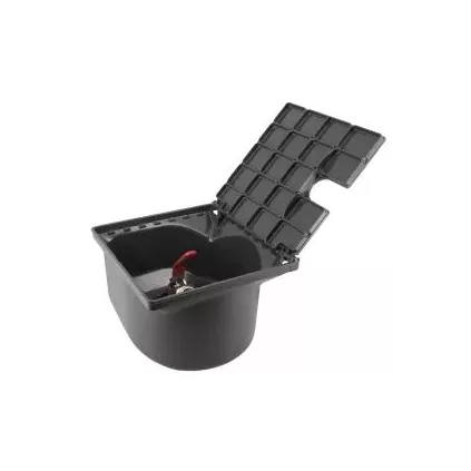 Bouche d'arrosage en plastique ANTHRACITE 3/4 MF Nicoll