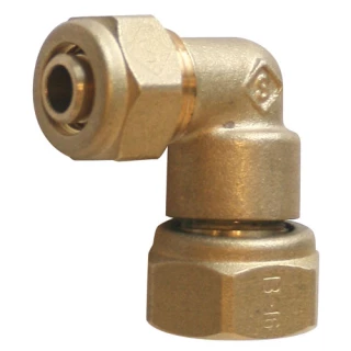 Coude PER D16 Ecrou Tournant 3/4 SOMATHERM Raccord per compression