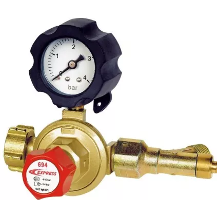 Détendeur Propane Réglable de 2 à 4 Bars RAFALE avec mano