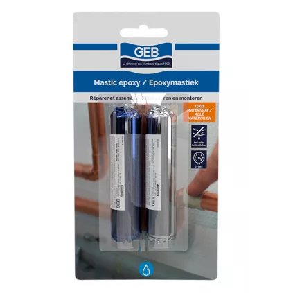 Mastic expoxy 2 composants métaux ou plastique