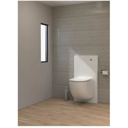 Broyeur WC Suspendu W40 Silence BOX Enduit Blanc