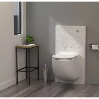 WC Broyeur W40 box silience WATERMATIC marbre blanc