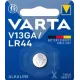 Pile bouton LR44 VARTA