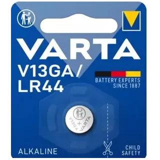 Pile bouton LR44 VARTA