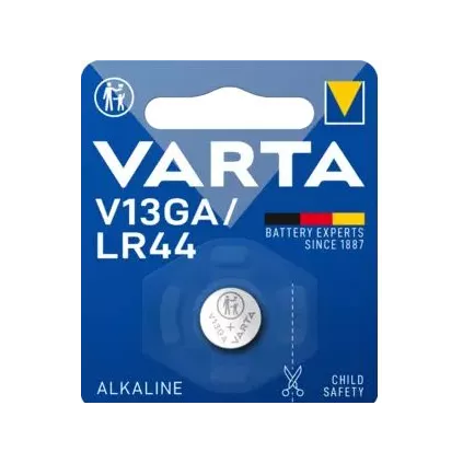 Pile bouton LR44 VARTA
