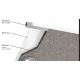 Receveur de douche KINESURF NOVA Blanc Mat Pn12