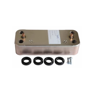 ECHANGEUR eau chaude SANITAIRE 16 plaques Chaffoteaux 65104333