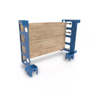 Système de fixation Robinetterie encastrer SMART U 600 mm EP 70 mm Anquier