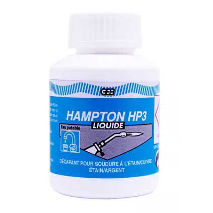 Décapant Flux pour brasage HAMPTON HP3 liquide 80 ml