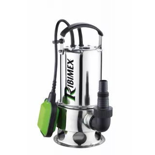 Pompe de relevage inox eaux chargées 1100 wts avec flotteur