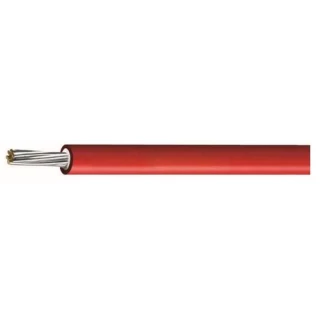 Cable souple Premium 6 mm² Photovoltaïque 50 ML Rouge