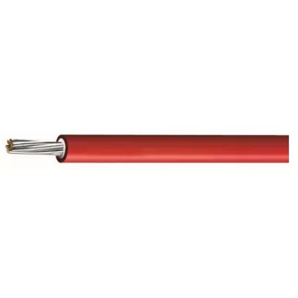 Cable souple Premium 6 mm² Photovoltaïque 50 ML Rouge