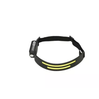 Lampe frontale LEDs flexible rechargeable 300 lumens