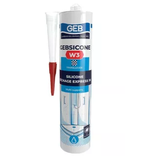 Gebsicone W3 Translucide 310 ML Qualité Préminum GEB 890751