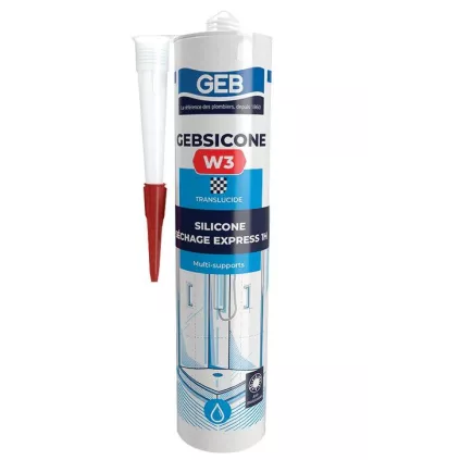 Gebsicone W3 Translucide 310 ML Qualité Préminum