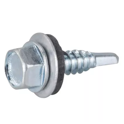 Vis tôle Autoperceuse tête hexagonale  D 6.3x70 100P