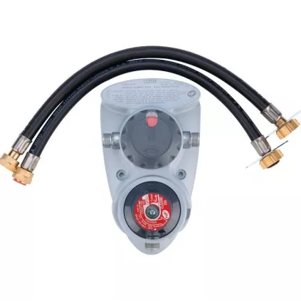 Kit inverseur détendeur propane 5KG - Prokit 2 lyres élastomère