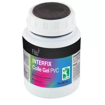 Colle PVC INTERFIX 1.00 litres Avec Pinceau