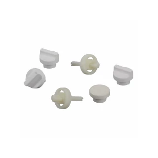 Ensemble boutons et axes blancs UNICAL 04482E UNICAL - eco-bricolage