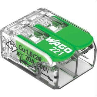 Borne de connexion avec levier 221-422 100 Pièces