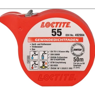 Fil d'étanchéité pour filetage LOCTITE 55 50 mètres
