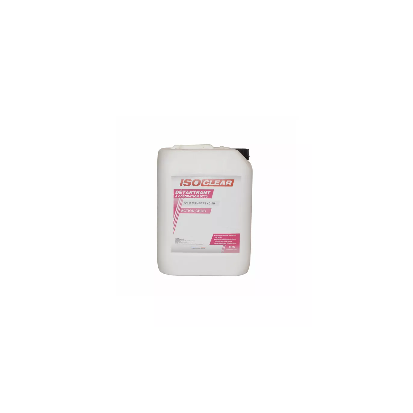Détartrant DT70 (bidon 10kg)  ISOCLEAR