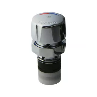 Tête Interchangeable PRESTO 01230 20/35 Courte Bouton Chromé PRESTO