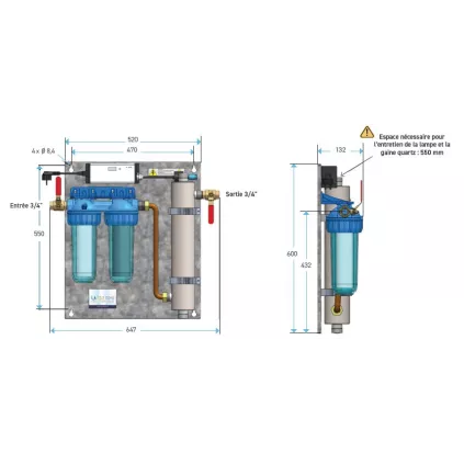 Station UVFILTER+ W48