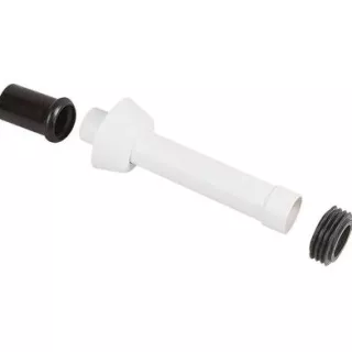 Rallonge coude de chasse Avec Manchette GEBERIT - eco-bricolage