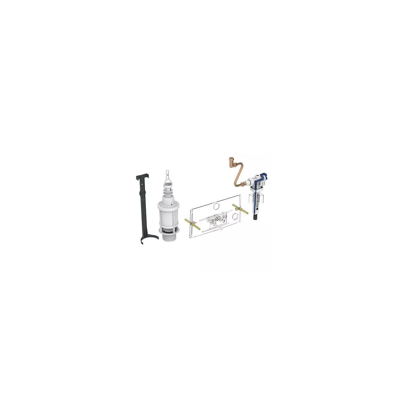 Set de conversion économie d´eau arrêt rinçage GEBERIT 215.423.00.5