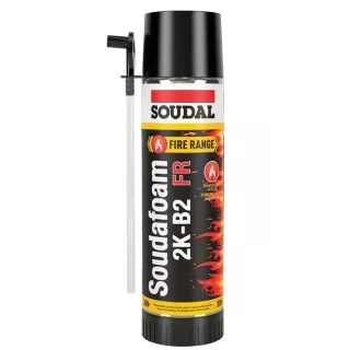 Mousse polyuréthane Soudafoam FR 2K-B2 Coupe-feu SOUDAL