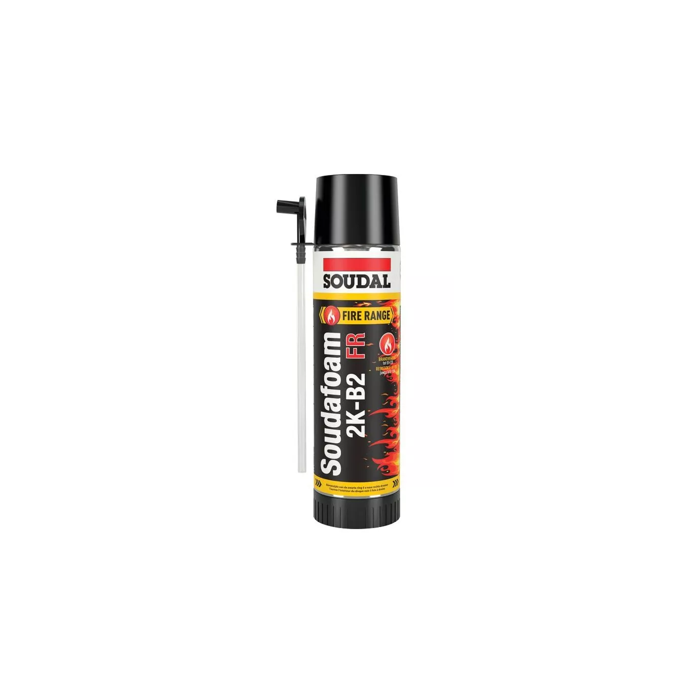 Mousse polyuréthane Soudafoam FR 2K-B2 Coupe-feu SOUDAL