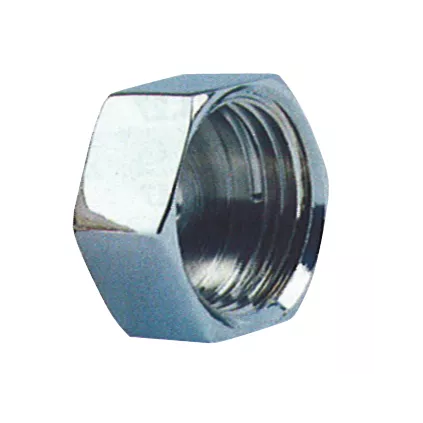 Bouchon Femelle Laiton Chromé ECO-BRICOLAGE