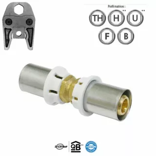 Manchon multicouche laiton à sertir SOMATHERM- ECO-BRICOLAGE